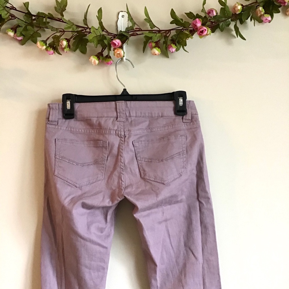 Jalate light purple lavender skinny jeans sz 3 - Picture 6 of 6
